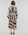 Vêtements Femme Robes longues BOSS Detola1 Camel / Blanc / Noir