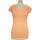 Vêtements Femme T-shirts & Polos Decathlon 34 - T0 - XS Orange