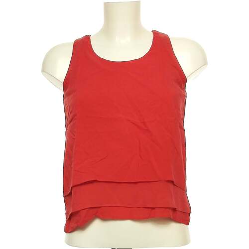 Vêtements Femme Débardeurs / T-shirts sans manche pour les étudiants 34 - T0 - XS Rouge