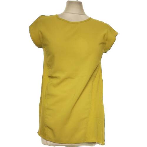 Vêtements Femme New Life - occasion Mango top manches courtes  34 - T0 - XS Jaune Jaune