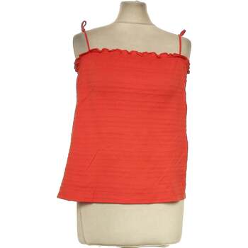 Vêtements Femme Débardeurs / T-shirts sans manche Sézane débardeur  36 - T1 - S Orange Orange