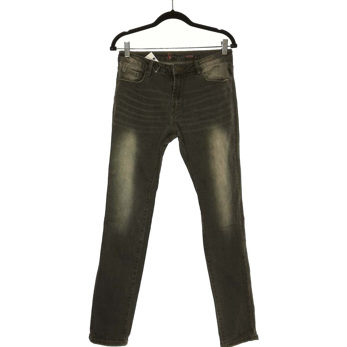 Vêtements Femme Jeans Paul & Joe jean droit femme  36 - T1 - S Gris Gris