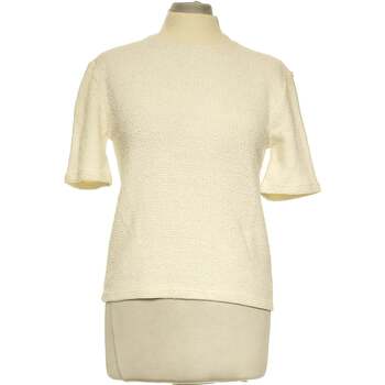 Vêtements Femme Jean Slim Femme Zara top manches courtes  36 - T1 - S Beige Beige