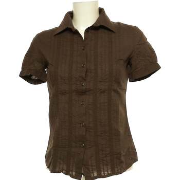 Vêtements Femme Chemises / Chemisiers Tommy satchel Hilfiger chemise  34 - T0 - XS Marron Marron