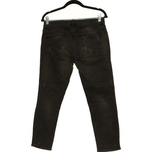 Vêtements Femme Jeans Zara jean droit femme  36 - T1 - S Noir Noir