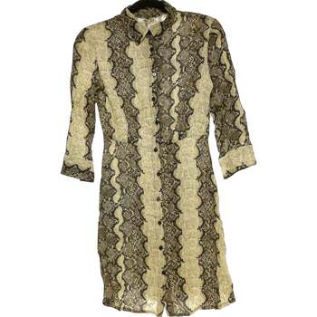 Vêtements Femme Robes courtes Mango Robe Courte  34 - T0 - Xs Marron