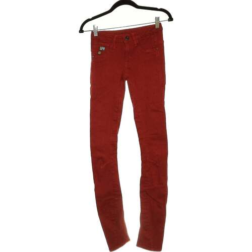 Vêtements Femme Jeans G-Star Raw jean slim femme  34 - T0 - XS Rouge Rouge
