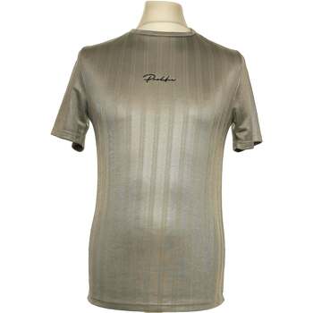 t-shirt river island  t-shirt manches courtes  34 - t0 - xs gris 