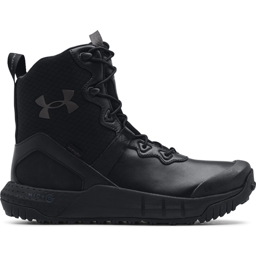 Chaussures bianco Boots Under Armour Micro G Valsetz Leather Waterproof Noir