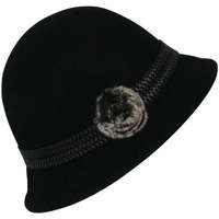Accessoires textile Femme Chapeaux Chapeau-Tendance Chapeau cloche PHYLIS Noir