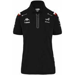 Vêtements Femme T-shirts & Polos Kappa Polo Ashaw BWT Alpine F1 Team Noir