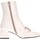 Chaussures Femme Boots Hersuade  Blanc