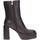 Chaussures Femme Boots Jeannot  Noir