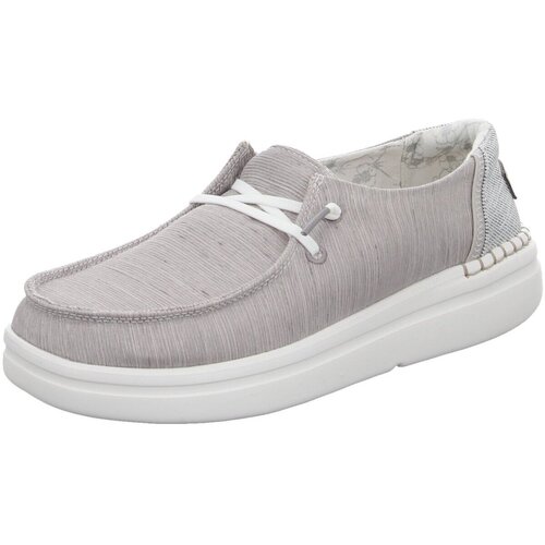 Chaussures Femme Mocassins Hey Dude beaded Shoes  Gris