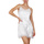 Vêtements Femme Pyjamas / Chemises de nuit Admas Nuisette Satin Stripes Summer Blanc