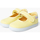 Chaussures Fille Running / Trail Chaussures Babies Fille à scratch style basket Jaune