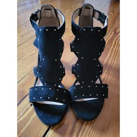 Chaussures Femme Escarpins 70/30 Escarpins velours noir Noir