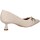 Chaussures Femme Sandales et Nu-pieds Francescomilano SB01-01A Escarpins Femme Beige