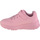 Chaussures Fille Baskets basses Skechers Uno Lite-Frosty Vibe Rose