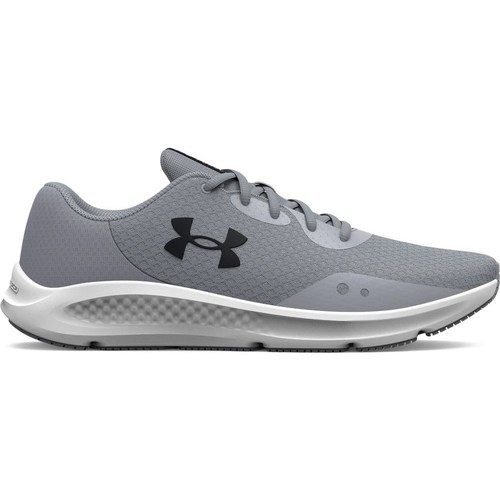 Chaussures Homme Baskets basses Under Armour Charged Pursuit 3 Gris