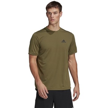 Vêtements Homme T-shirts manches courtes adidas Originals Aeroready Vert