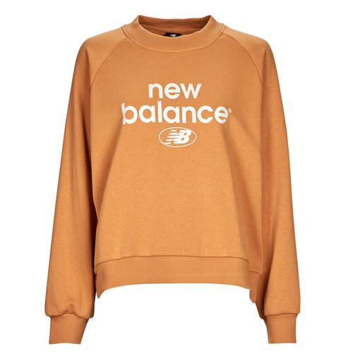 Vêtements Femme Sweats New Balance ESSENTIALS GRAPHIC CREW FRENCH TERRY FLEECE SWEATSHIRT Orange