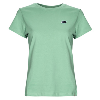 Vêtements Femme T-shirts manches courtes New Balance SMALL LOGO TEE Vert
