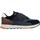 Chaussures Homme Baskets basses Geox Basket Cuir Dolomia Marine