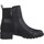Chaussures Femme Boots Tamaris Bottine Cuir * Noir