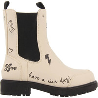 Chaussures Fille Bottes Gioseppo clane Blanc