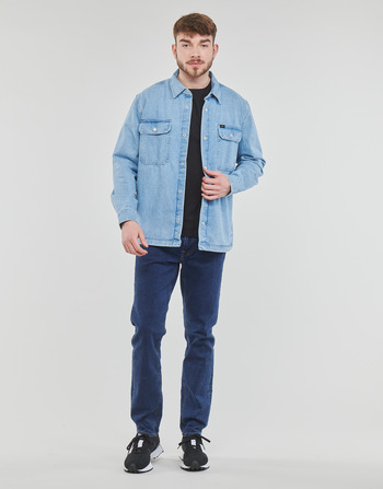 Vêtements Homme Jeans droit Lee while suede styles look best worn with cuffed chinos and a button-up shirt Bleu