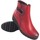 Chaussures Femme Multisport Hispaflex Bottine femme  2244 bordeaux Rouge