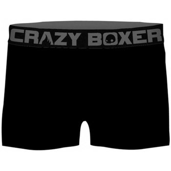 Crazy Boxer CRAZYBOXER 2 Boxers Homme Bio Flamingo Noir