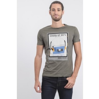 Vêtements T-shirts & Polos Ritchie T-shirt manches courtes col rond pur coton JALSONIC Kaki