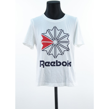 Vêtements Femme Débardeurs / T-shirts sans manche Reebok Sport Top en coton Blanc