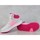 Chaussures Enfant Boots adidas Originals Hoops Mid 30 K Creme, Rose