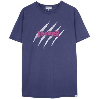 Vêtements Femme T-shirts manches courtes French Disorder T-shirt femme  Mika Washed Disorder Bleu