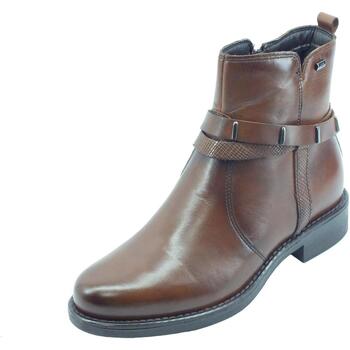 Chaussures Femme Low boots The Valleverde 47511 Vitello Marron