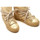 Chaussures Femme Bottines Serafini - Bottines MOON ZV Gold Doré