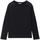 Vêtements Fille cut-out sleeve T-shirt Blu Mayoral  Noir