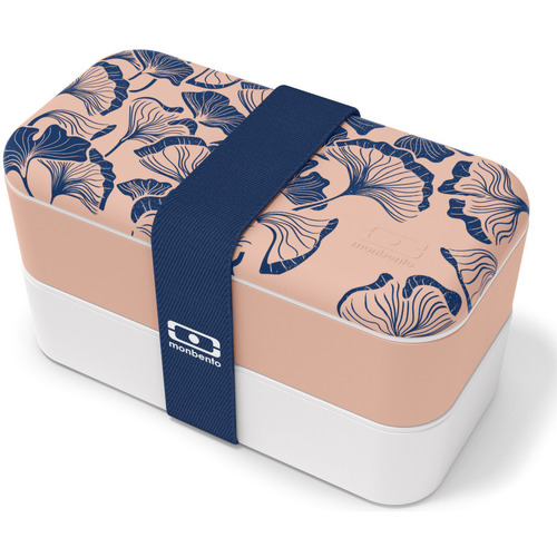 Bento Isotherme Mb Element Lunchbox Monbento Bento MB Original graphic Ginkgo Beige