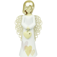 Statuette De Collection En Statuettes et figurines Enesco Statuette You Are An Angel - Coeur Blanc