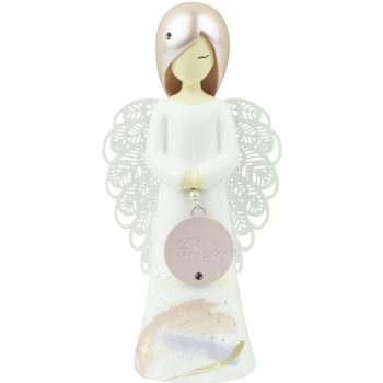 Figurine Décoration De Sapin Statuettes et figurines Enesco Statuette You Are An Angel - Forever Blanc