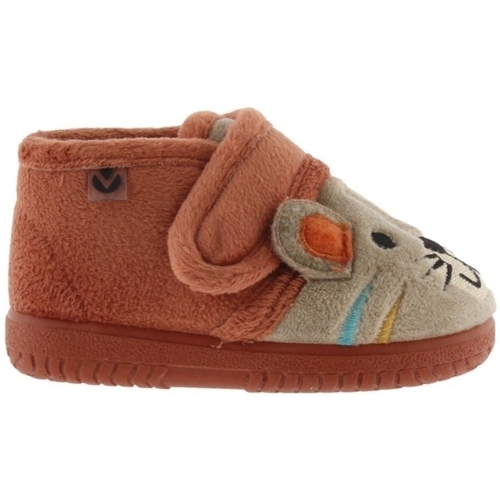 Chaussures Enfant Chaussons bébés Victoria Baby 05119 - Teja Orange