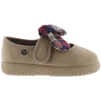 Chaussures Enfant Baskets mode Victoria Baby 051130 - Taupe Beige