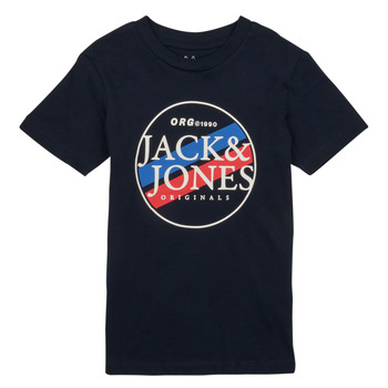 Vêtements Garçon official official cash money t shirt Jack & Jones JORCODYY TEE SS CREW NECK Marine