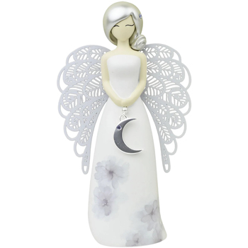 Maison & Déco Statuettes et figurines Enesco Statuette You Are An Angel - Lune Blanc