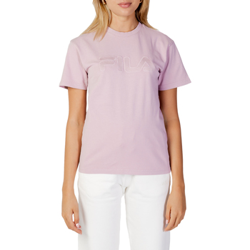 Vêtements Femme T-shirts manches courtes Fila FAW0407 Rose
