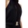 Vêtements Femme Robes longues Blugirl Robe en crpe avec logo Noir