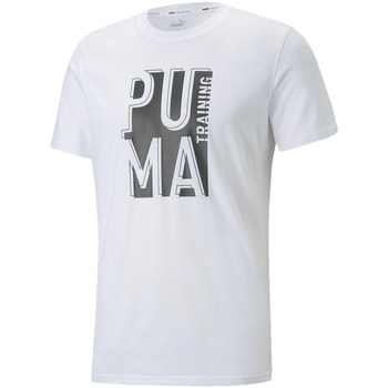 Vêtements Homme T-shirts manches courtes Puma Performance Training SS Tee Blanc